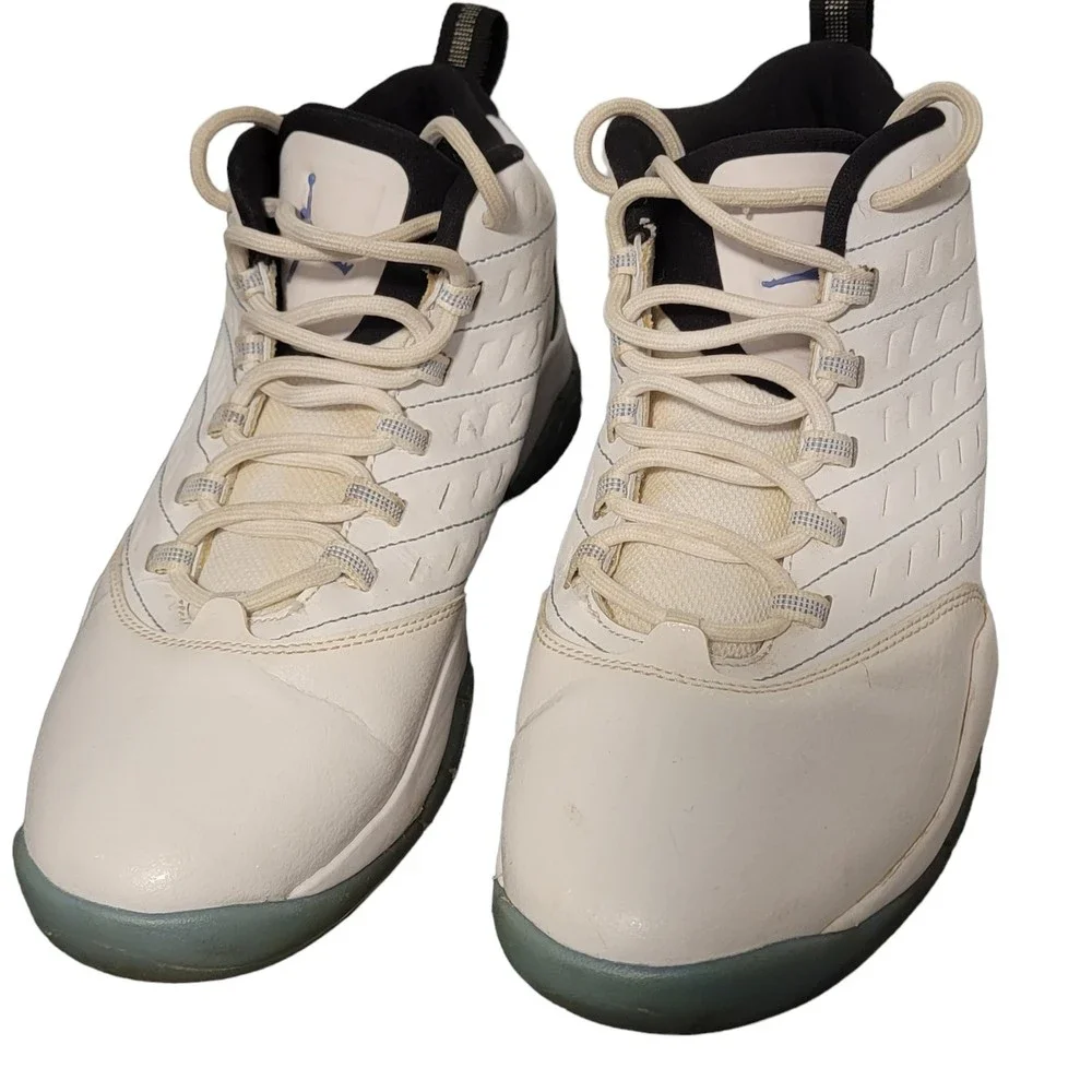 VTG Nike Unisex Kids Air Jordan‎ Velocity 693361-117 White Sneaker Shoes Size 6Y